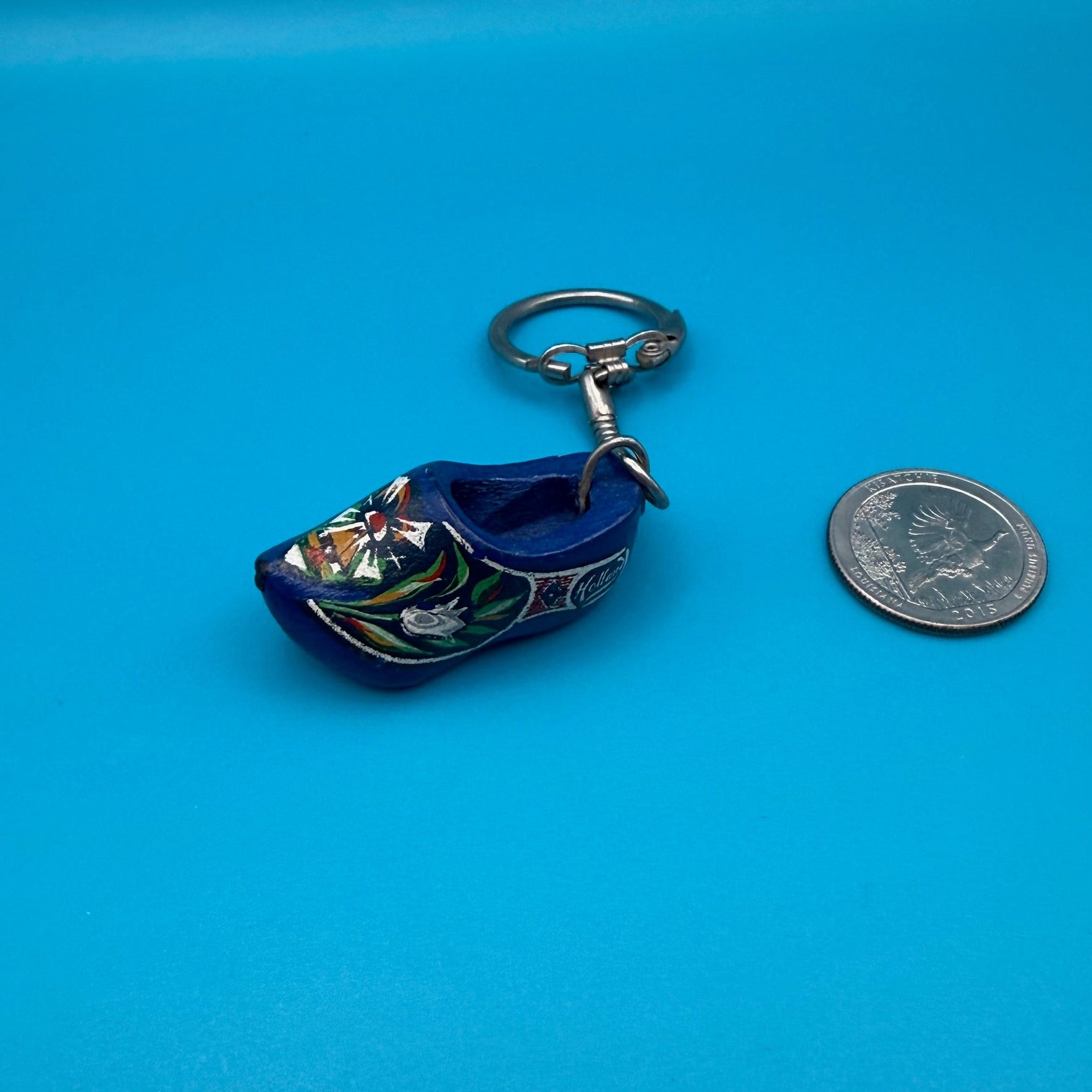 1960s-  s &   s: Blue Collection -  vintage keychain vintage charms for bag nostalgia vintage keychains y2k collectible - Bag Crap