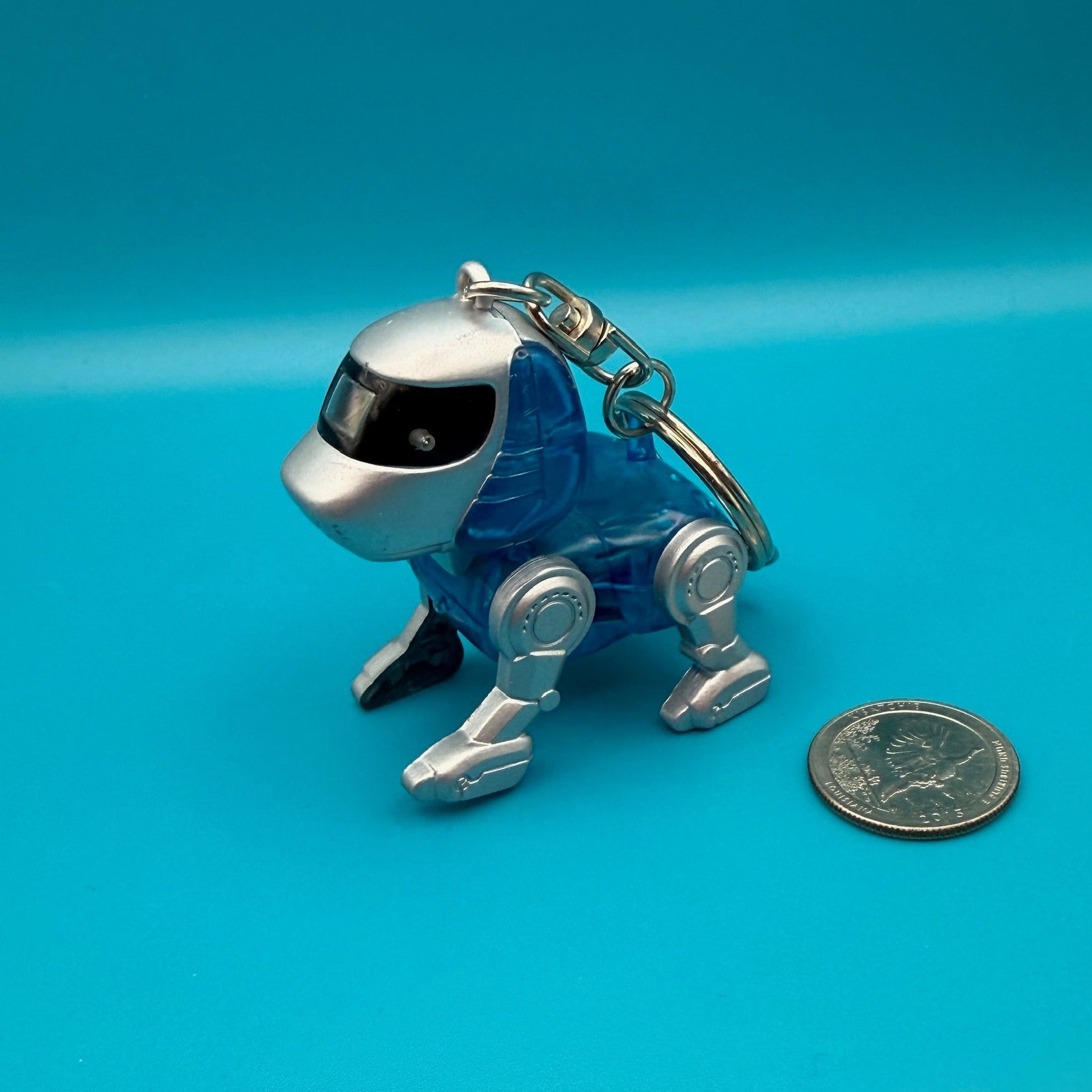 1960s-  s &   s: Blue Collection -  vintage keychain vintage charms for bag nostalgia vintage keychains y2k collectible - Bag Crap