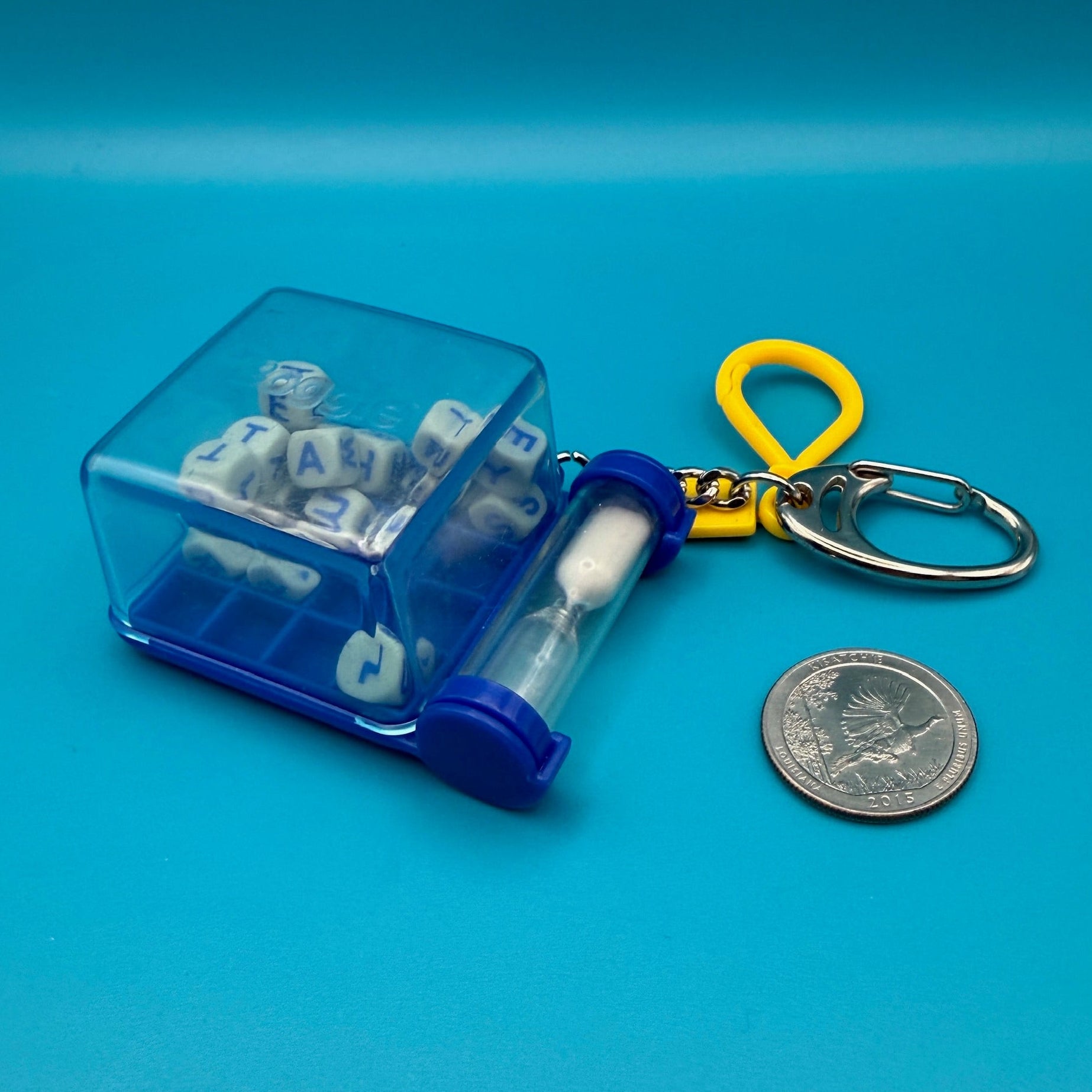 1960s-  s &   s: Blue Collection -  vintage keychain vintage charms for bag nostalgia vintage keychains y2k collectible - Bag Crap