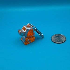 1960s-  s &   s: Orange Collection -  vintage keychain vintage charms for bag nostalgia vintage keychains y2k collectible - Bag Crap