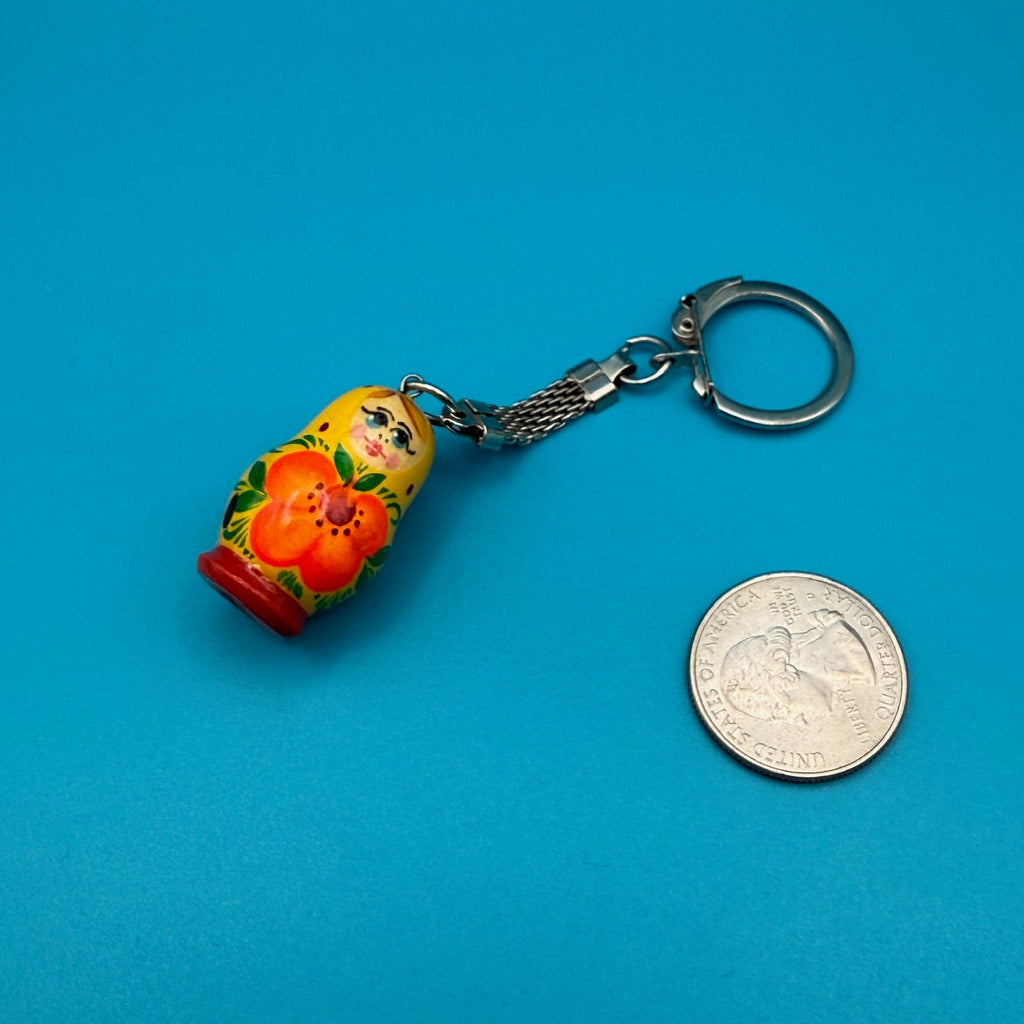 1960s-Y2K Vintage Keychains & Vintage Bag Charms: Orange Collection