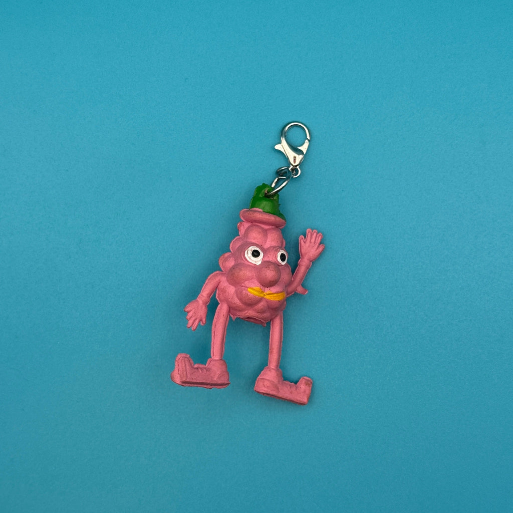 Vintage 80s Munch Bunch Mini Bag Charms: Pink