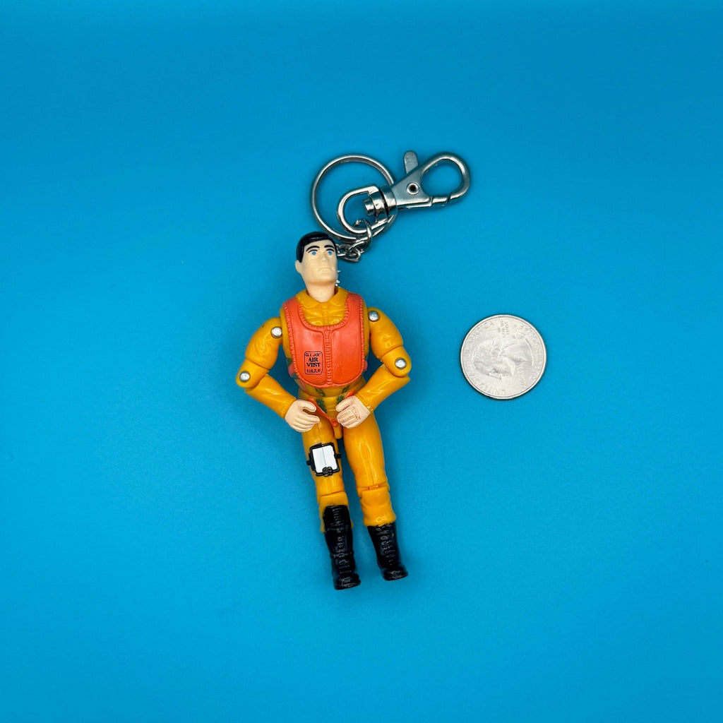 1960s-Y2K Vintage Keychains & Vintage Bag Charms: Orange Collection