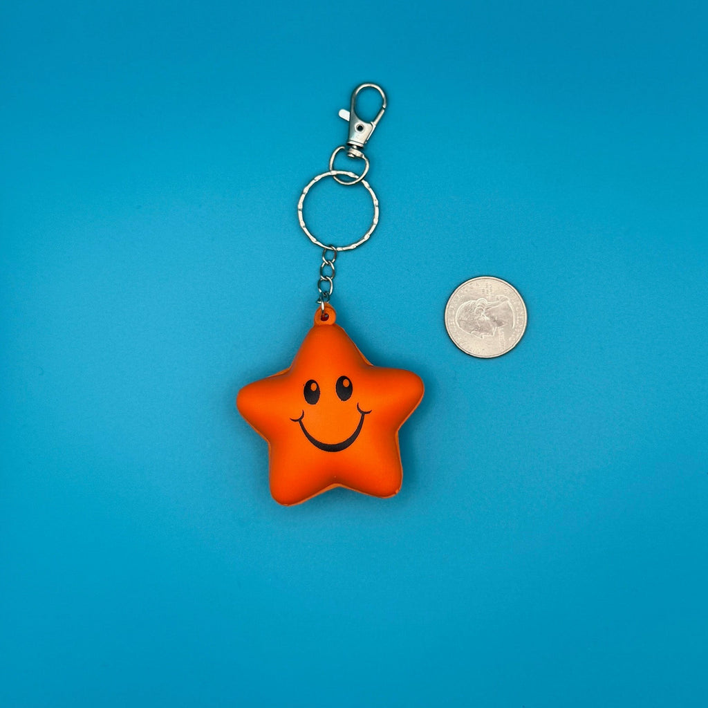 1960s-Y2K Vintage Keychains & Vintage Bag Charms: Orange Collection