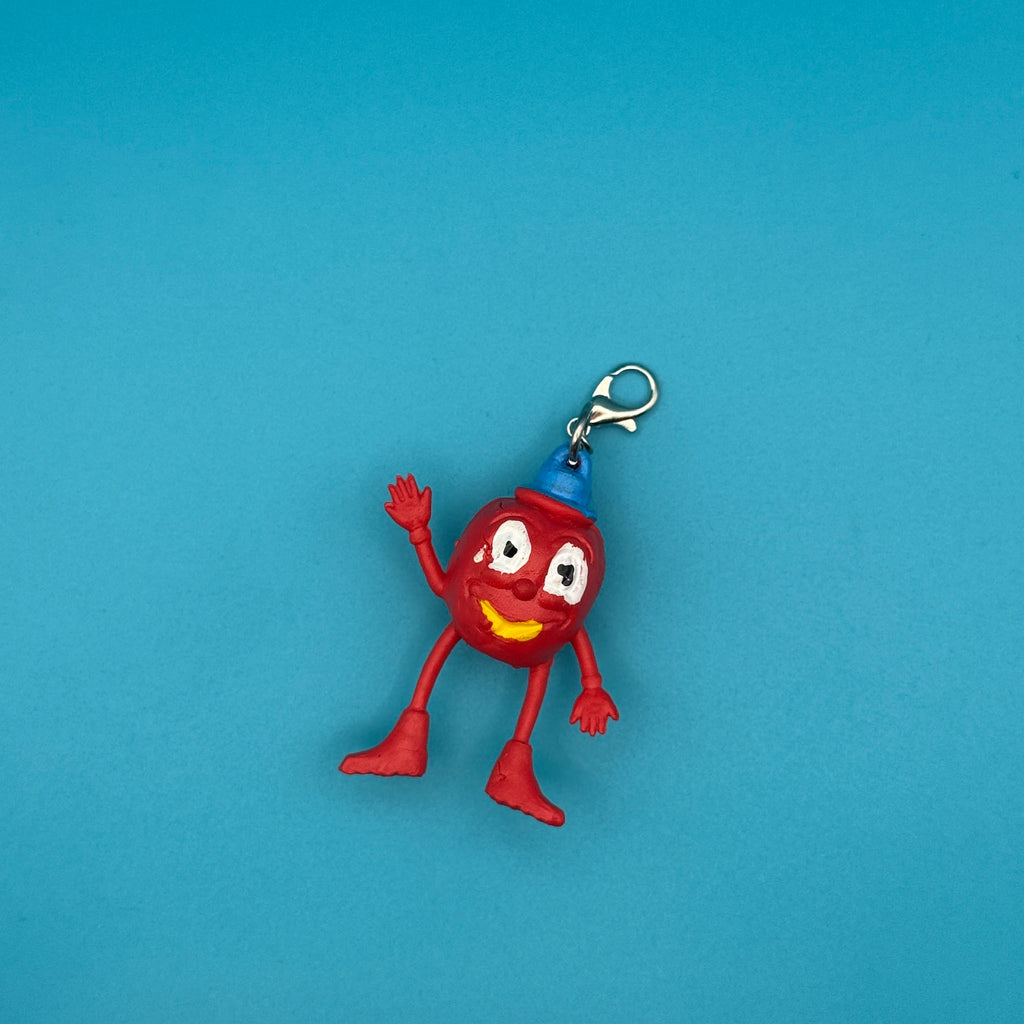 Vintage 80s Munch Bunch Mini Bag Charms: Red