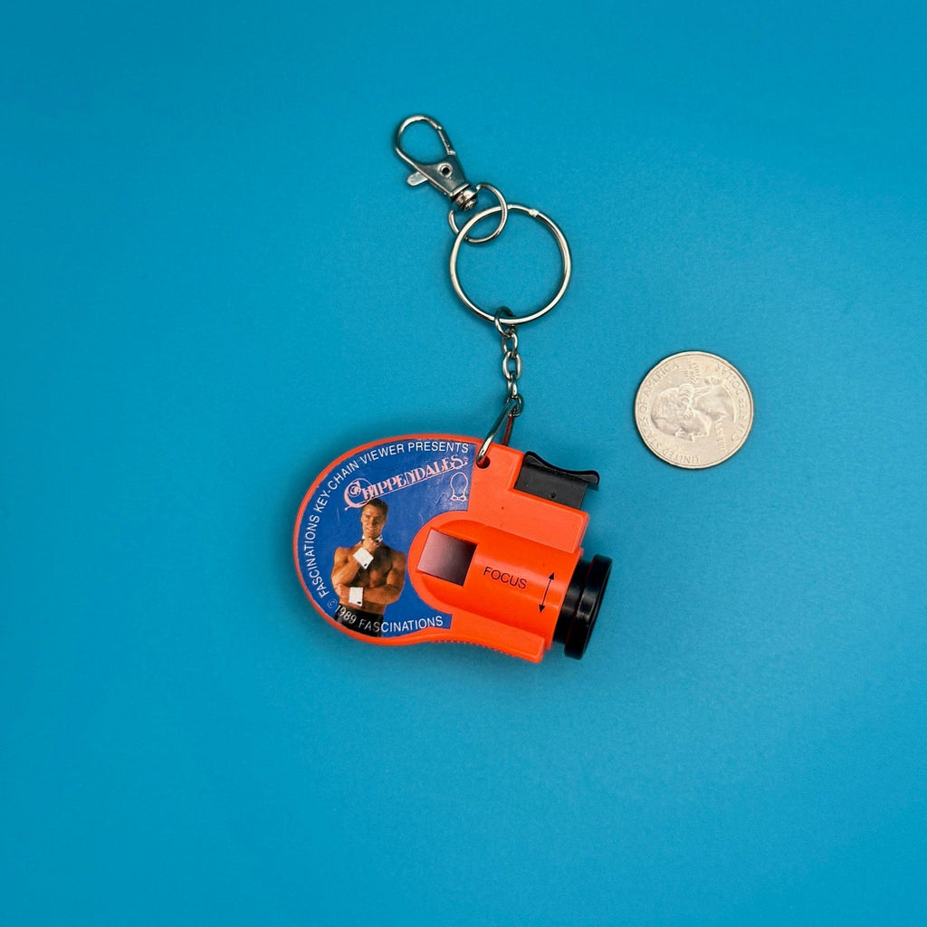 1960s-Y2K Vintage Keychains & Vintage Bag Charms: Orange Collection