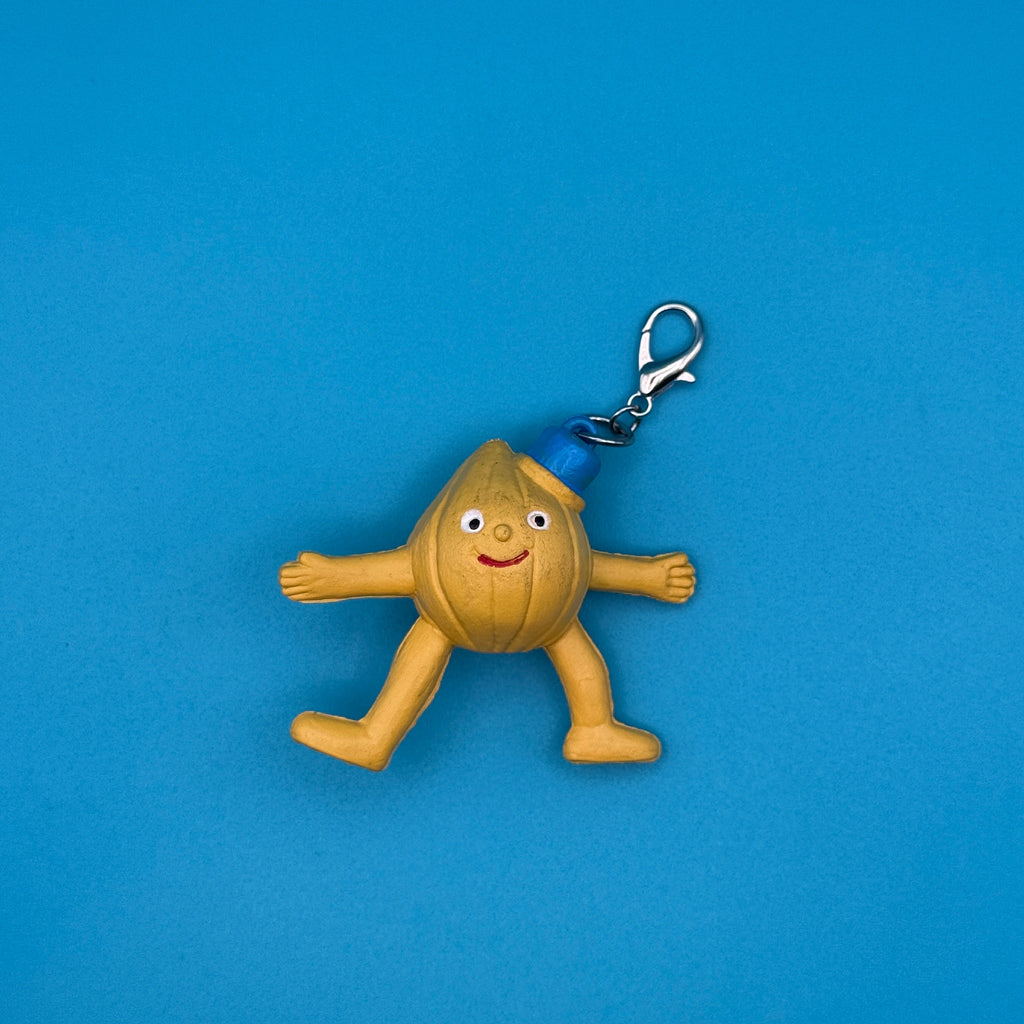 Vintage 80s Munch Bunch Mini Bag Charms: Yellow