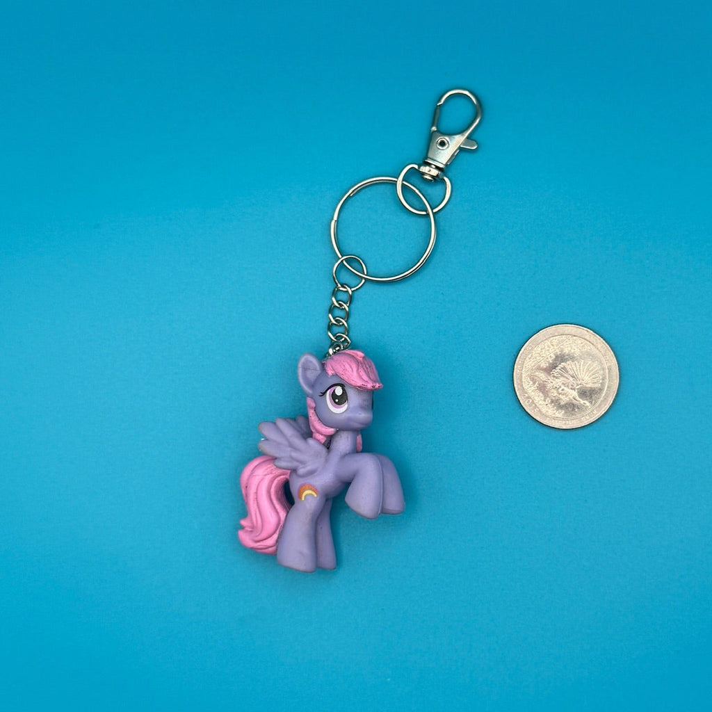 1960s-Y2K Vintage Keychains & Vintage Bag Charms: Purple Collection