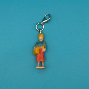 Mini Toy People Trinket s -  vintage keychain vintage charms for bag nostalgia vintage keychains y2k collectible - Bag Crap