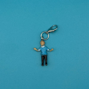Mini Toy People Trinket s -  vintage keychain vintage charms for bag nostalgia vintage keychains y2k collectible - Bag Crap