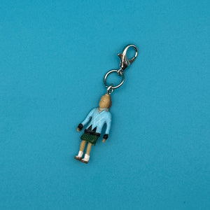 Mini Toy People Trinket s -  vintage keychain vintage charms for bag nostalgia vintage keychains y2k collectible - Bag Crap