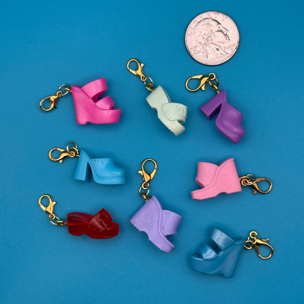 Vintage Colorful Assorted Barbie Shoe Charm