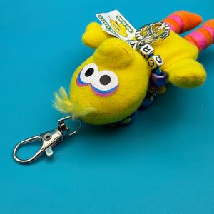 5' Big Bird Plush   with Trinket Necklace -  vintage keychain vintage charms for bag nostalgia vintage keychains y2k collectible - Bag Crap