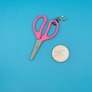 Mini School Supplies Silver Trinket  s -  vintage keychain vintage charms for bag nostalgia vintage keychains y2k collectible - Bag Crap