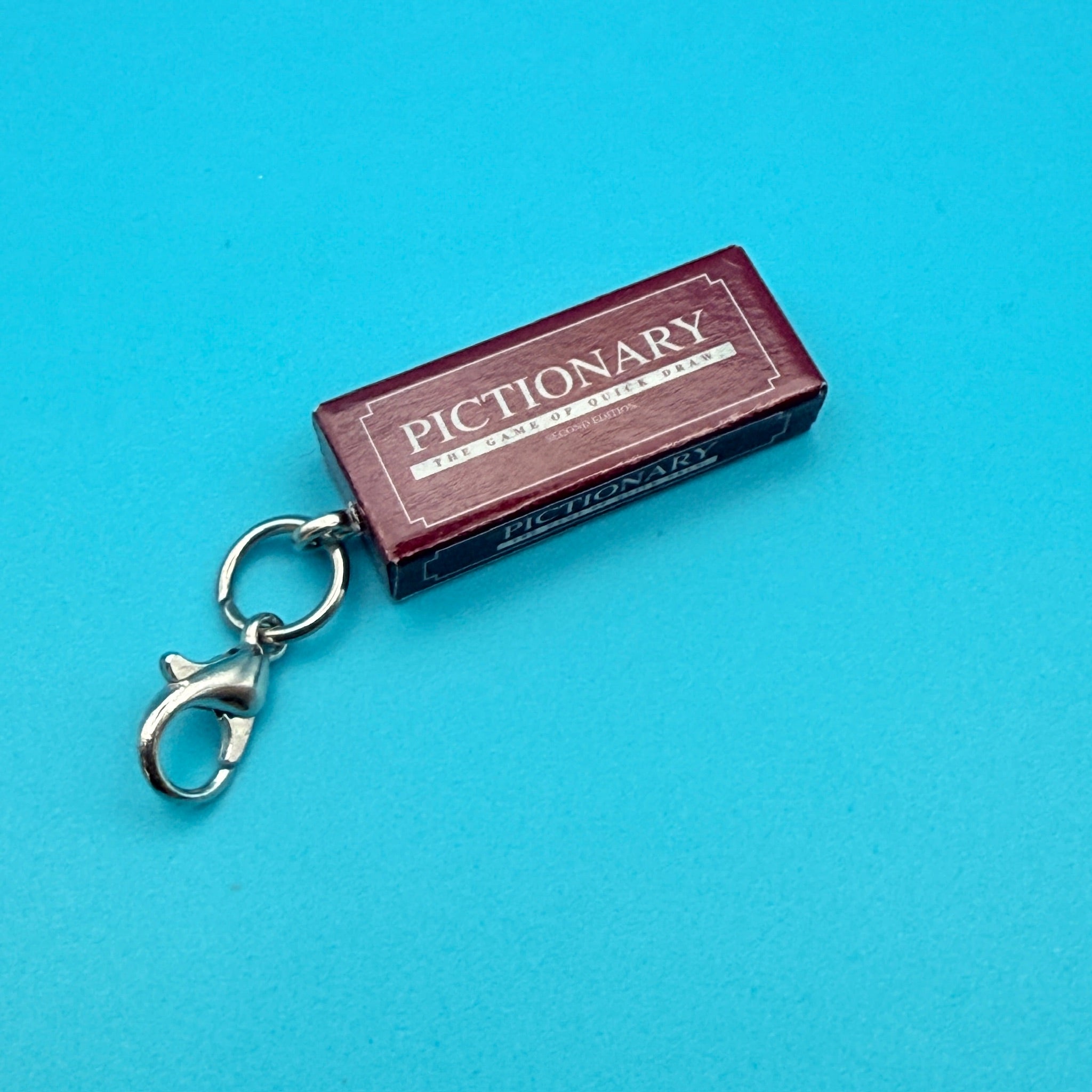 Retro Board Game Miniature Trinket  s -  vintage keychain vintage charms for bag nostalgia vintage keychains y2k collectible - Bag Crap