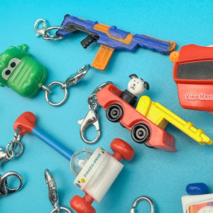 Classic Toy Miniature Trinket s -  vintage keychain vintage charms for bag nostalgia vintage keychains y2k collectible - Bag Crap