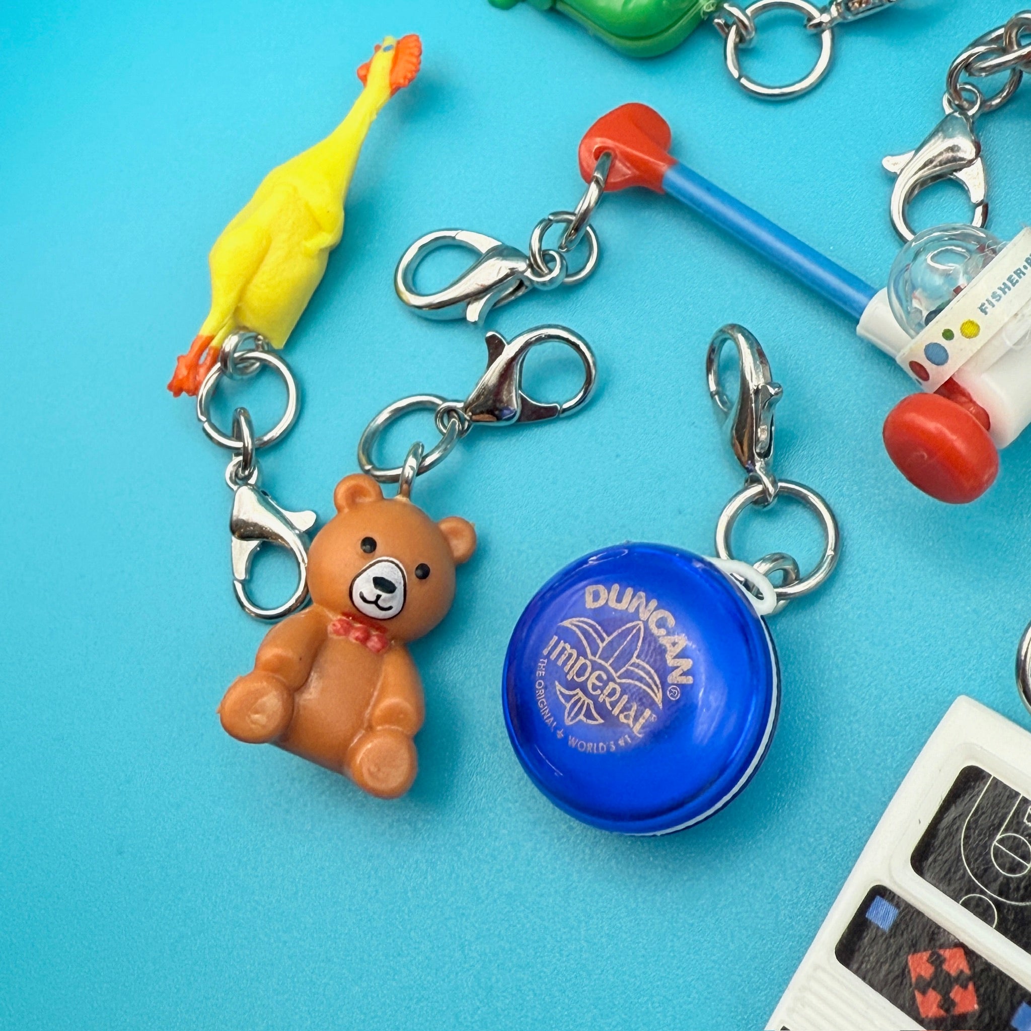 Classic Toy Miniature Trinket s -  vintage keychain vintage charms for bag nostalgia vintage keychains y2k collectible - Bag Crap