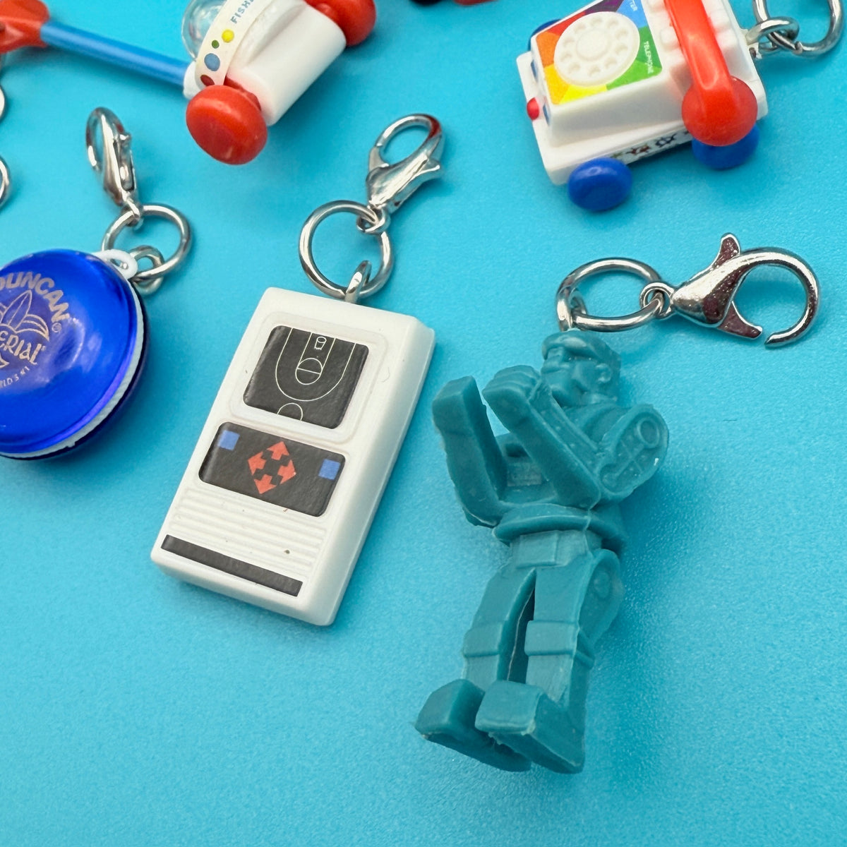 Classic Toy Miniature Trinket s -  vintage keychain vintage charms for bag nostalgia vintage keychains y2k collectible - Bag Crap