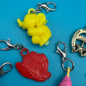 1950s-1980s Miniature Trinket s -  vintage keychain vintage charms for bag nostalgia vintage keychains y2k collectible - Bag Crap