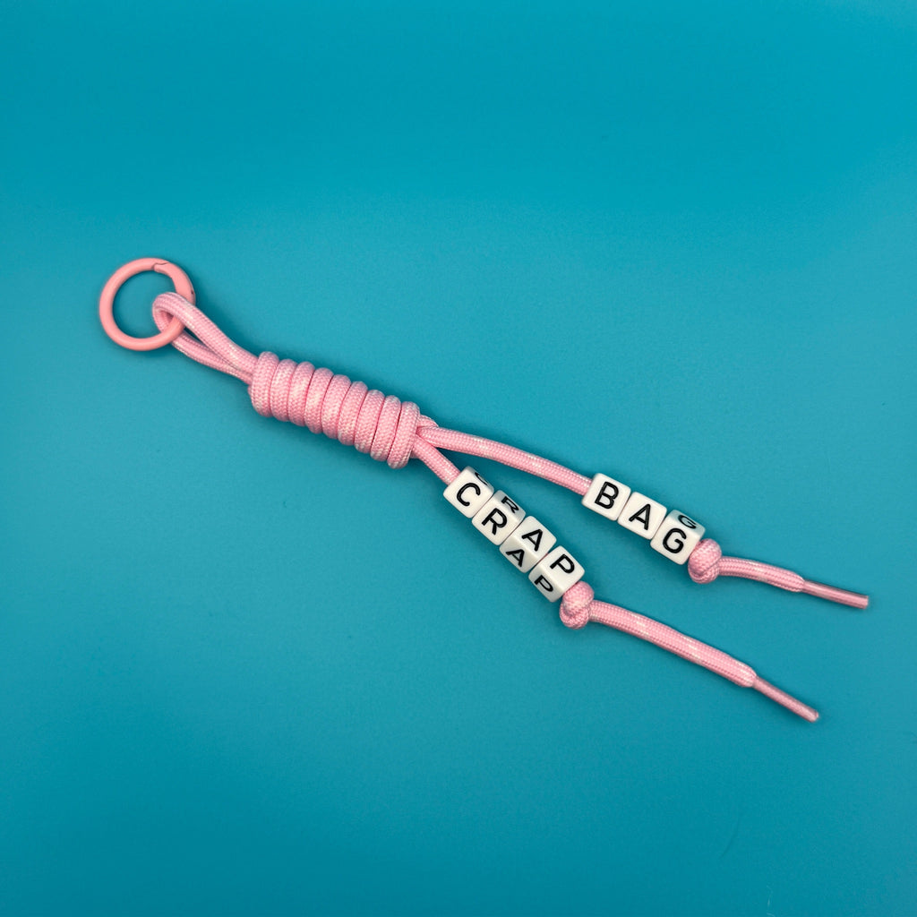 BAG CRAP Beaded Paracord Charms