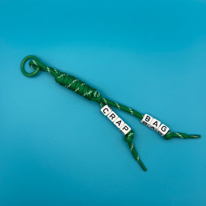 BAG CRAP Beaded Paracord s -  vintage keychain vintage charms for bag nostalgia vintage keychains y2k collectible - Bag Crap