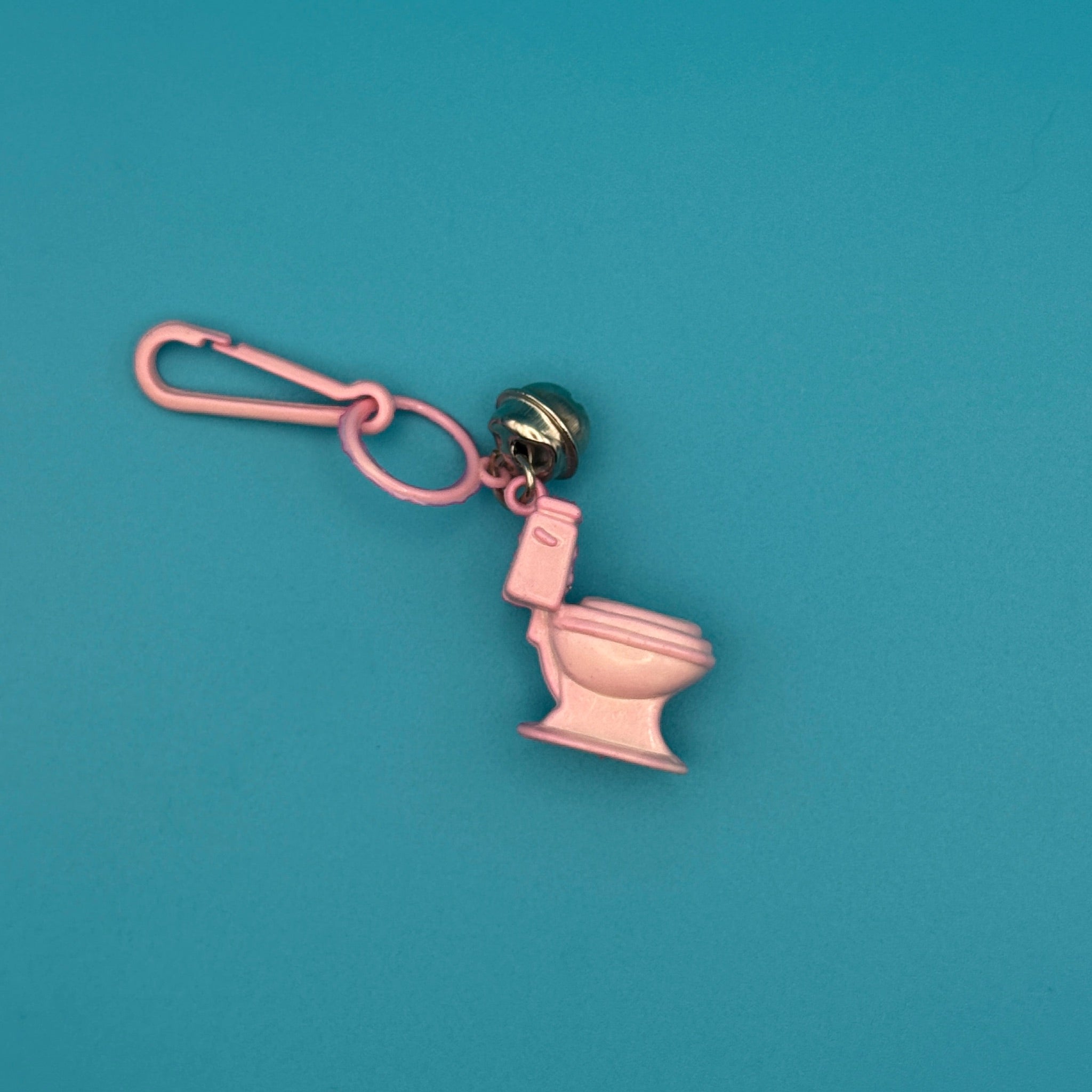 Colorful Assorted Miniature Toilet s -  vintage keychain vintage charms for bag nostalgia vintage keychains y2k collectible - Bag Crap