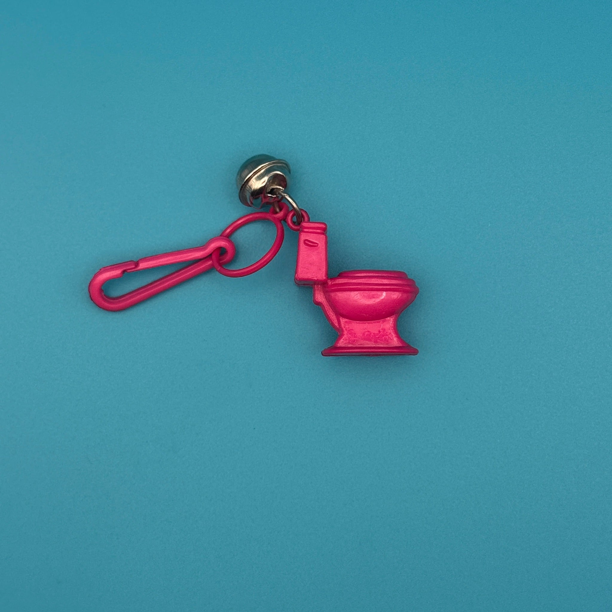 Colorful Assorted Miniature Toilet s -  vintage keychain vintage charms for bag nostalgia vintage keychains y2k collectible - Bag Crap