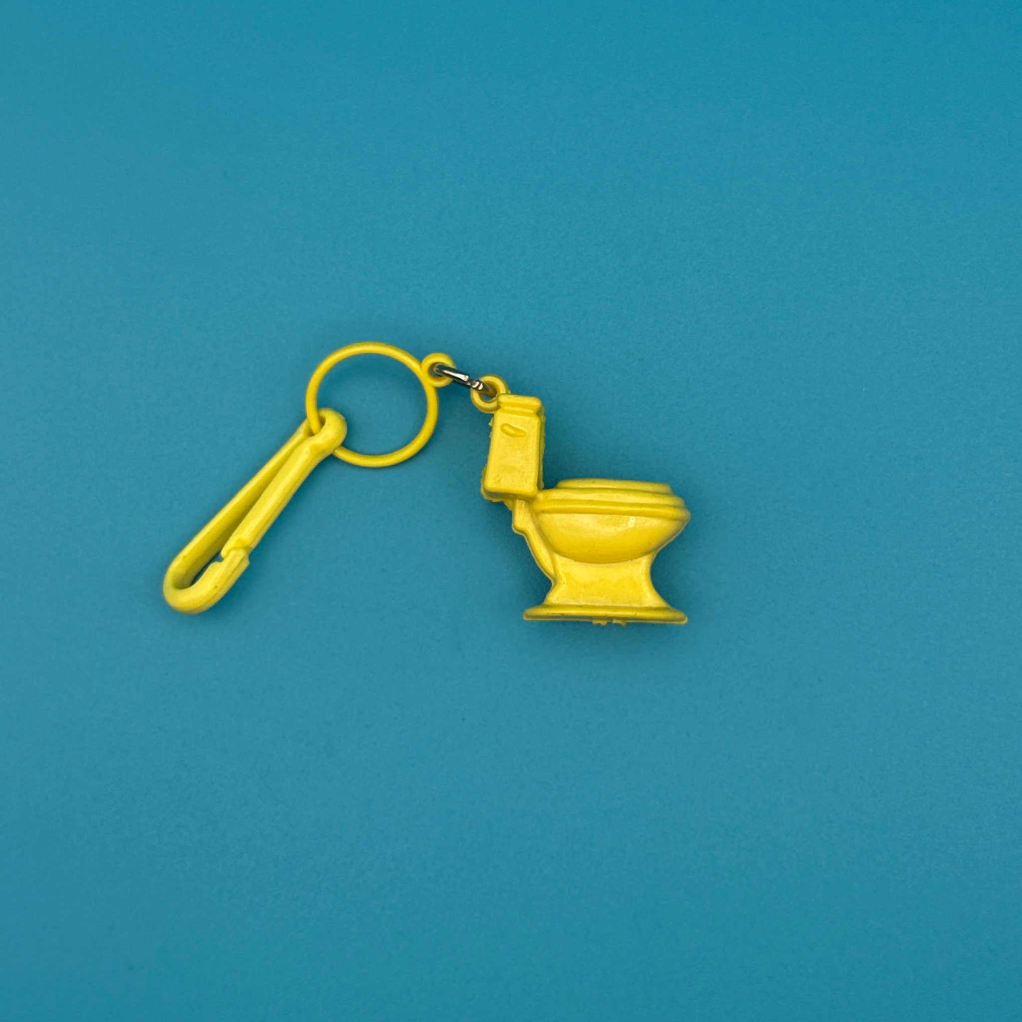 Colorful Assorted Miniature Toilet s -  vintage keychain vintage charms for bag nostalgia vintage keychains y2k collectible - Bag Crap