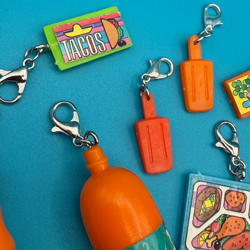 Vintage 1970s Miniature Barbie Toy Food Charms