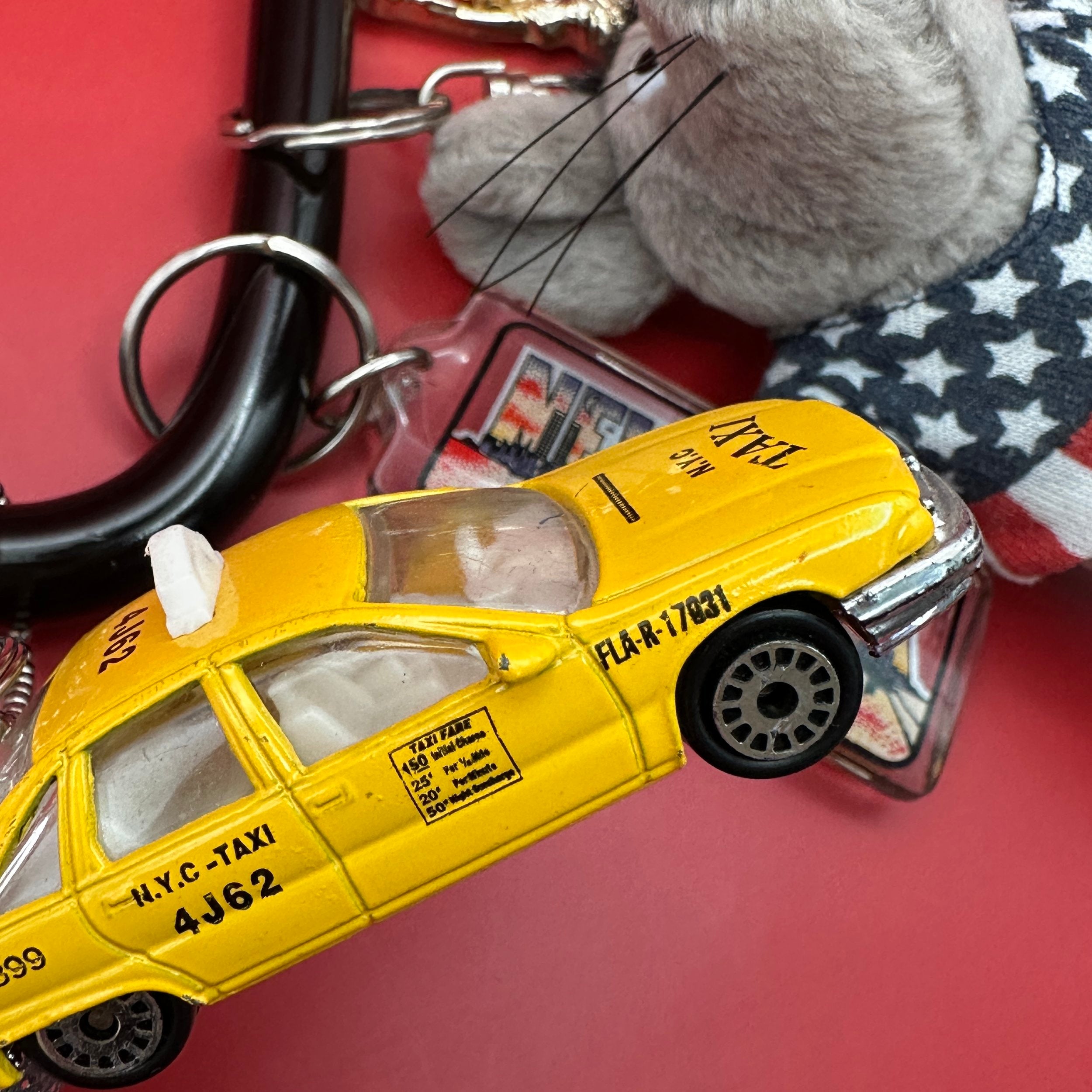 Limited Edition XL New York City    &  Pack -  vintage keychain vintage charms for bag nostalgia vintage keychains y2k collectible - Bag Crap