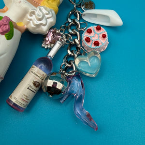 One-of-One 1990s     Pack — Bride Barbie Happy Meal - barbie doll toy pink rare vintage keychain vintage charms for bag nostalgia vintage keychains y2k collectible - Bag Crap