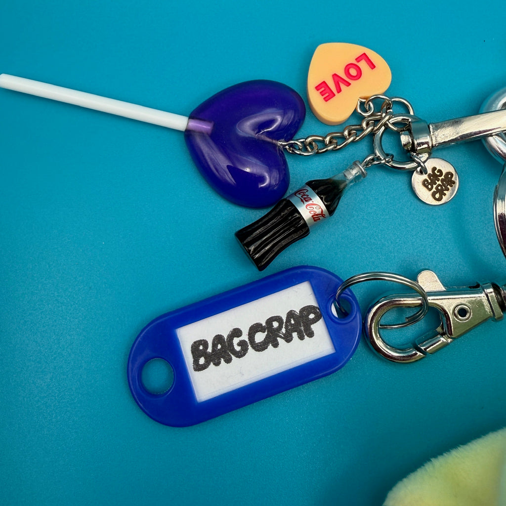 One-of-One Nostalgic Keychain Bag Charm Pack — Miss Piggy, Diet Coke, Ice Cream