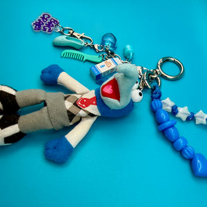 One-of-One      Pack — Gonzo, Blue - vintage bag charm packs nostalgia vintage y2k vintage keychain vintage charms for bag nostalgia vintage keychains y2k collectible - Bag Crap