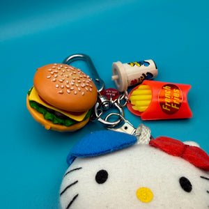 One-of-One      Pack — McDonald's Crew Hello Kitty - hello kitty sanrio japan kawaii rare vintage keychain vintage charms for bag nostalgia vintage keychains y2k collectible - Bag Crap