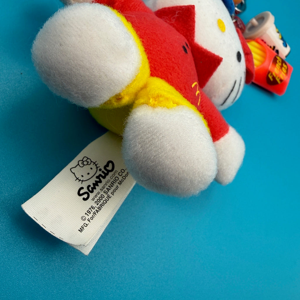 One-of-One Y2K Vintage Keychain Bag Charm Pack — McDonald's Crew Hello Kitty