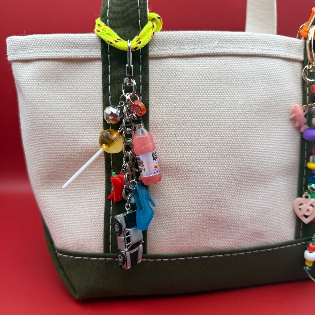 Vintage Lollipop Bag Charm Chain