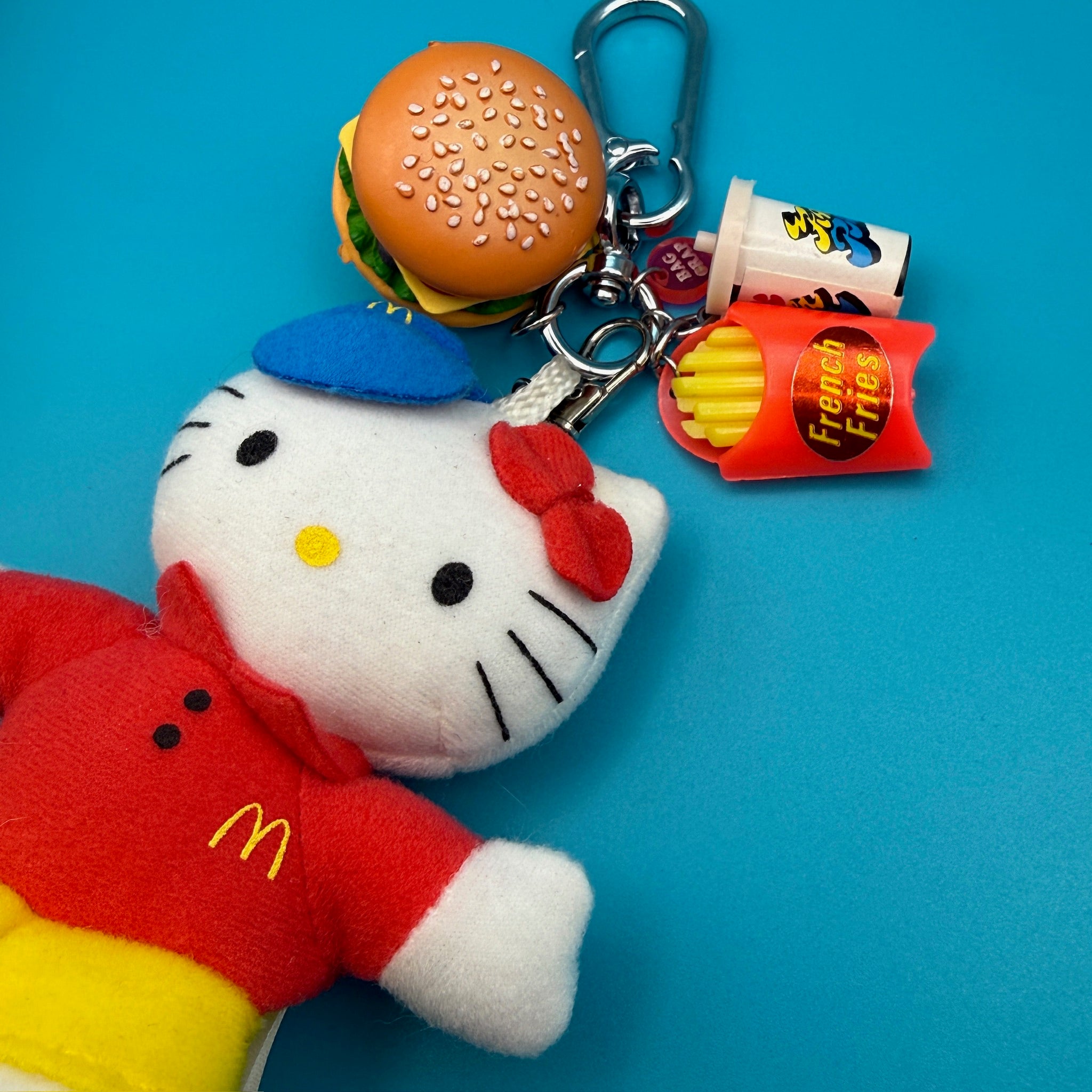 One-of-One      Pack — McDonald's Crew Hello Kitty - hello kitty sanrio japan kawaii rare vintage keychain vintage charms for bag nostalgia vintage keychains y2k collectible - Bag Crap