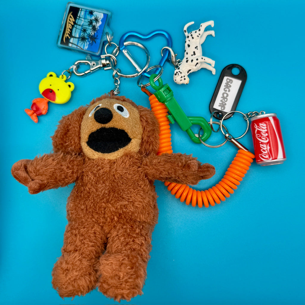 One-of-One Nostalgic Keychain Bag Charm Pack — Rowlf the Dog, Maui, Cola