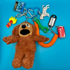 One-of-One Nostalgic    Pack — Rowlf the Dog, Maui, Cola - vintage bag charm packs nostalgia vintage y2k vintage keychain vintage charms for bag nostalgia vintage keychains y2k collectible - Bag Crap