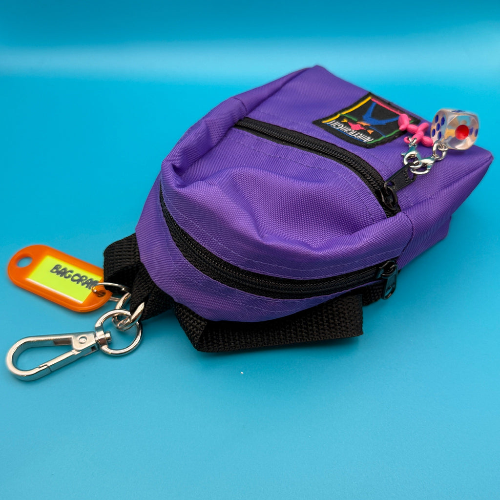 Vintage 90s American Girl Doll Backpack Bag Charm Set