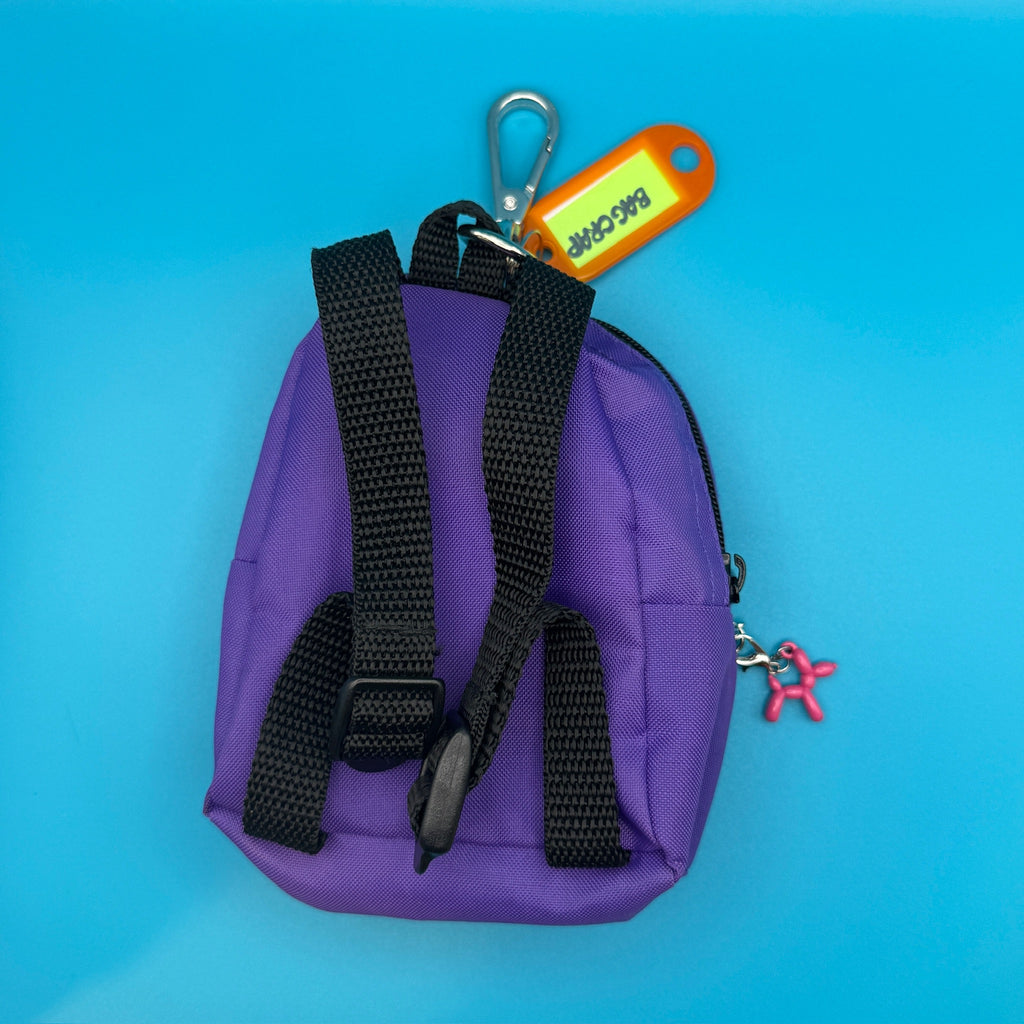Vintage 90s American Girl Doll Backpack Bag Charm Set