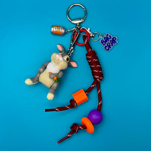One-of-One 1980's     Pack — Thumper, Fanta - vintage bag charm packs nostalgia vintage y2k vintage keychain vintage charms for bag nostalgia vintage keychains y2k collectible - Bag Crap