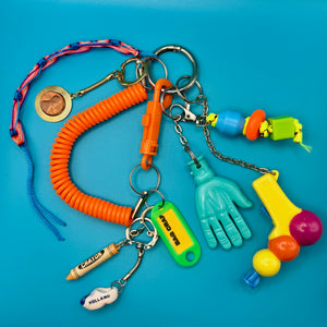 One-of-One 90s     Pack — Bubble Gun - vintage bag charm packs nostalgia vintage y2k vintage keychain vintage charms for bag nostalgia vintage keychains y2k collectible - Bag Crap