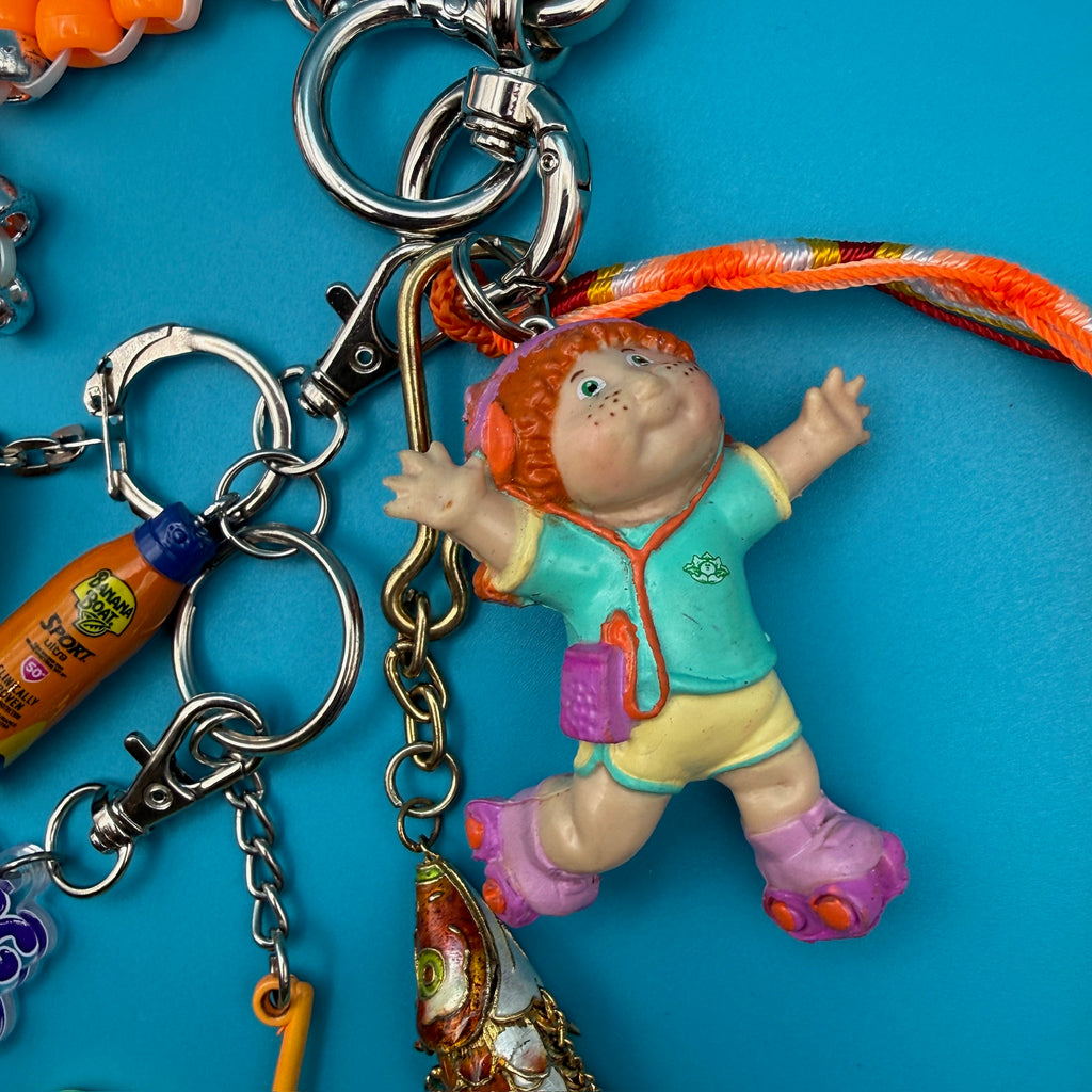 One-of-One 80s Vintage Keychain Bag Charm Pack — Cabbage Patch Beach