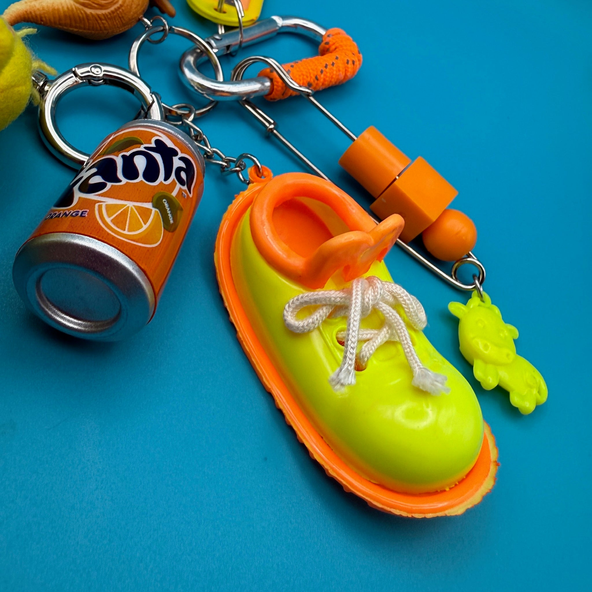 One-of-One 90s     Pack — Big Bird -  vintage keychain vintage charms for bag nostalgia vintage keychains y2k collectible - Bag Crap