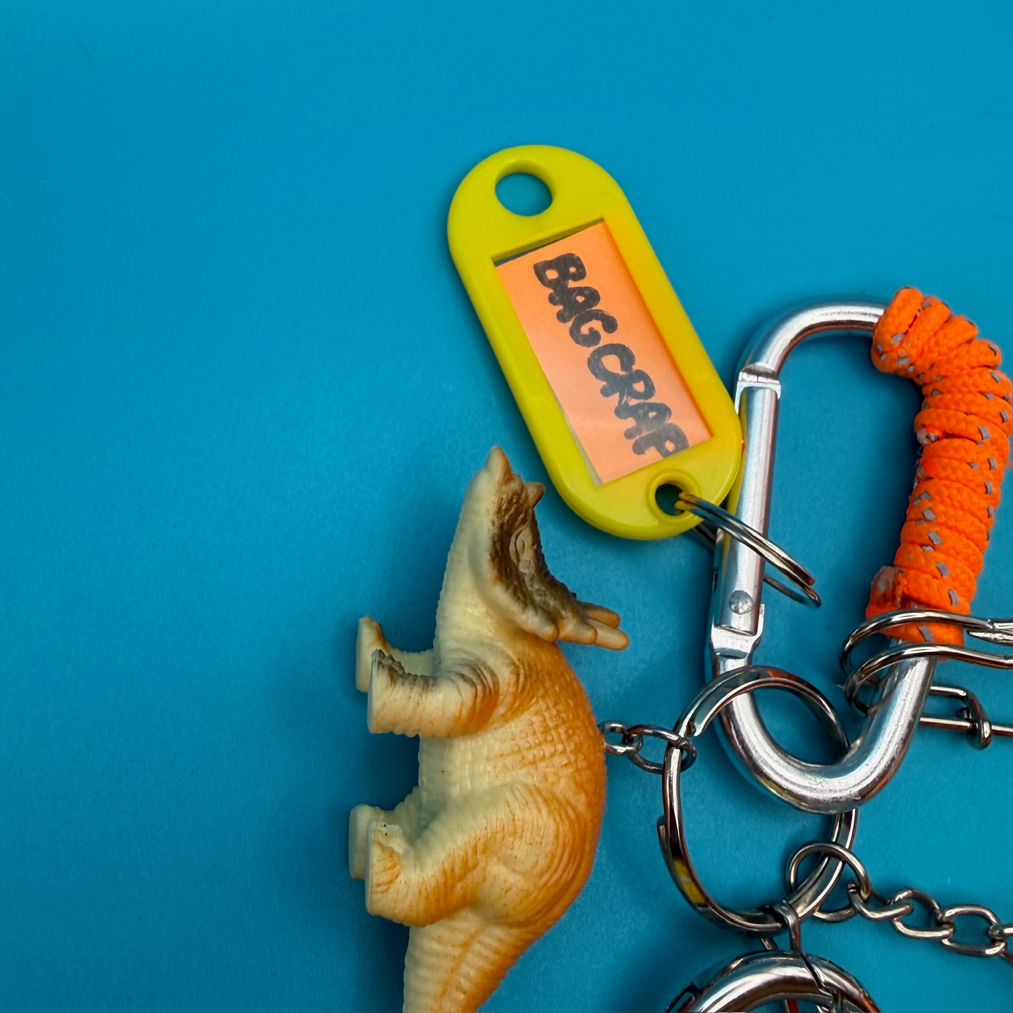 One-of-One 90s     Pack — Big Bird -  vintage keychain vintage charms for bag nostalgia vintage keychains y2k collectible - Bag Crap