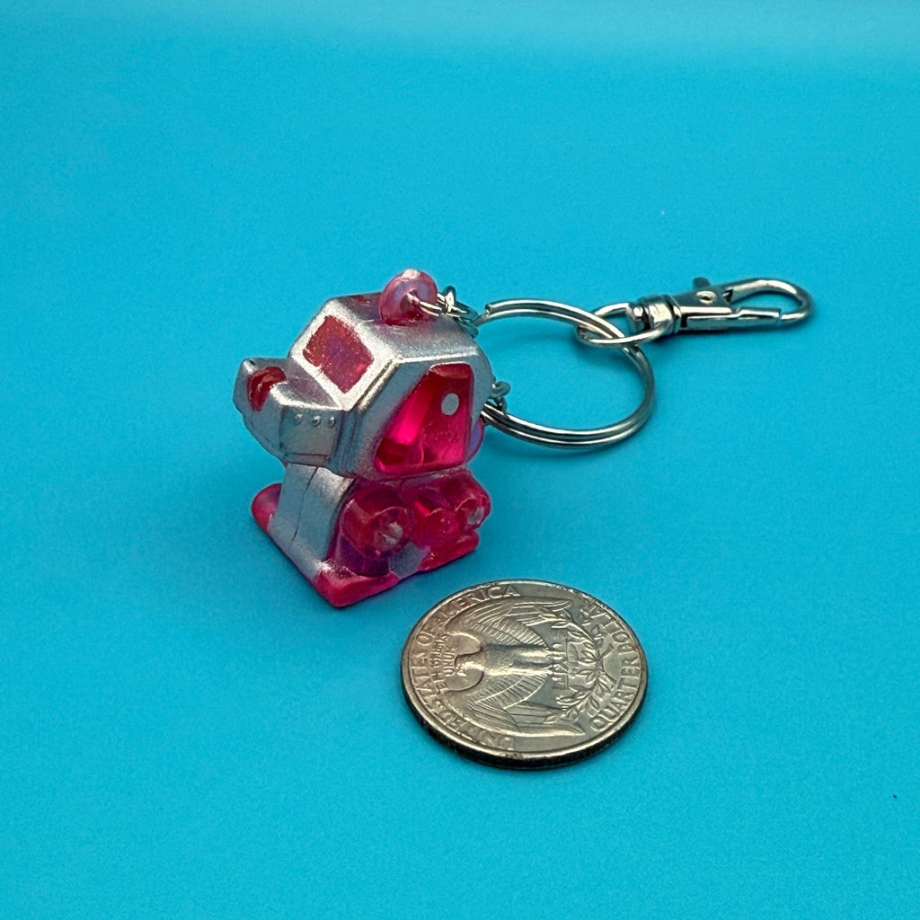 1980s-1990s Pink Vintage Keychains & Bag Charms