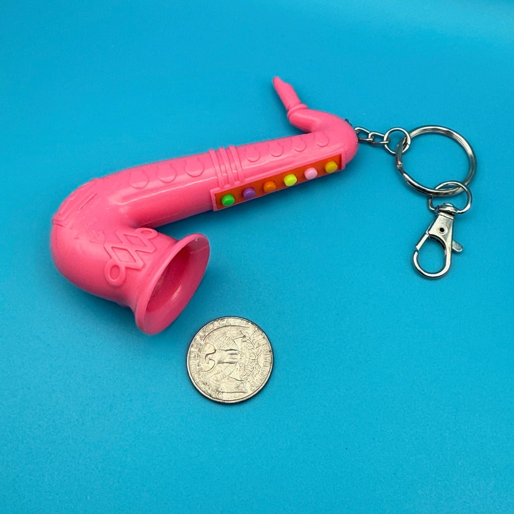 1980s-1990s Pink Vintage Keychains & Bag Charms
