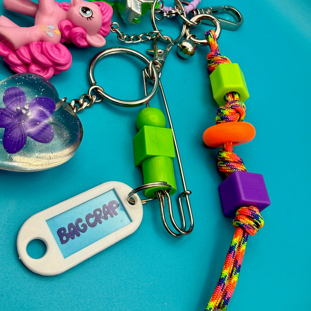 One-of-One Retro Keychain Bag Charm Pack — My Little Pony, Robo Dog