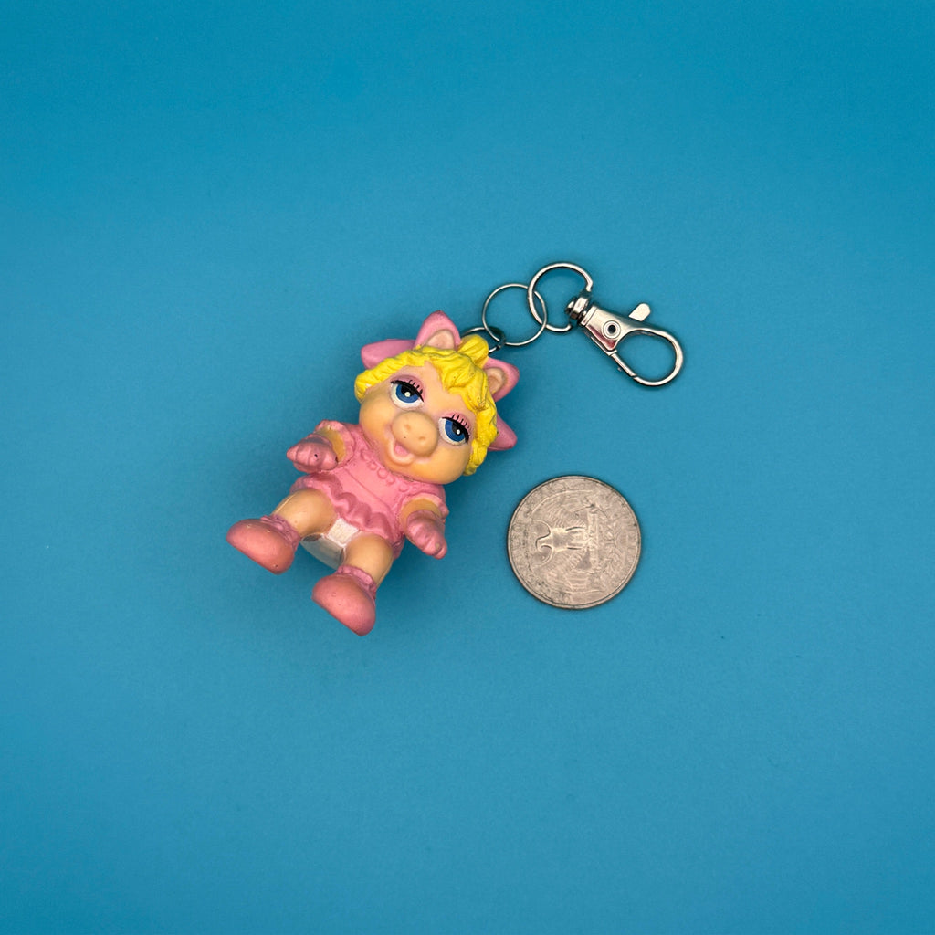 1980s-1990s Pink Vintage Keychains & Bag Charms